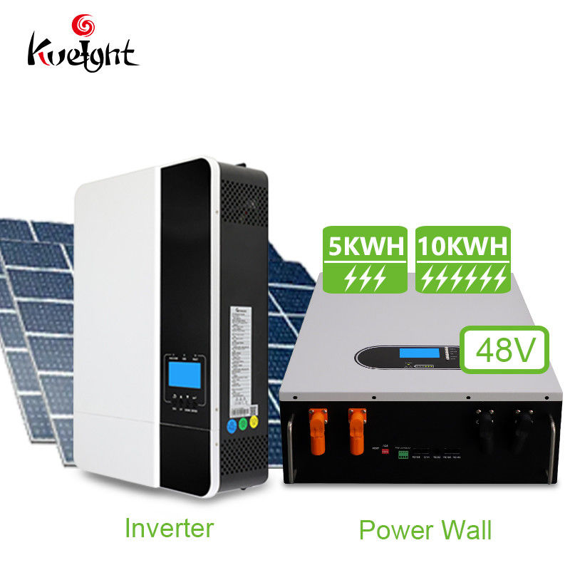 Van van de Batterijsystemen van het Netlithium het Huis 5kw allen in Één Systeem van de Omschakelaars Zonnemacht