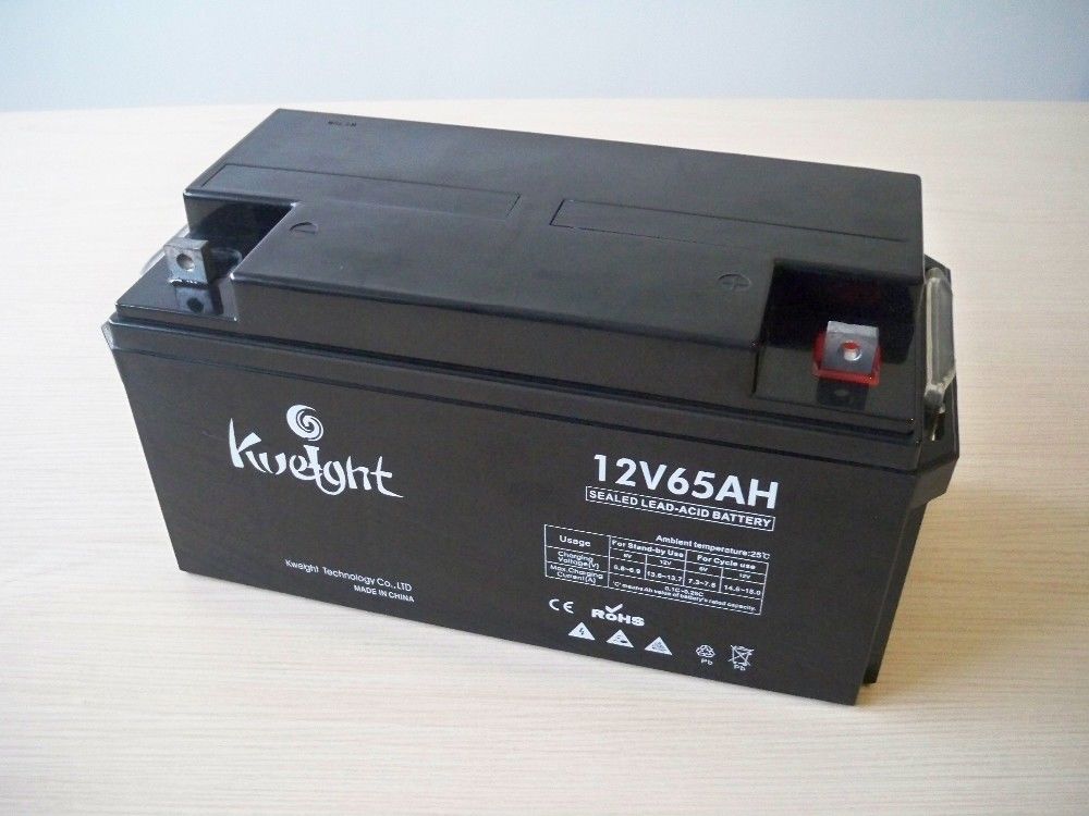 Het Type van huis12v 65ah Gel de Zonnebatterij van de Batterij Diepe Cyclus voor UPS-Straatlantaarn